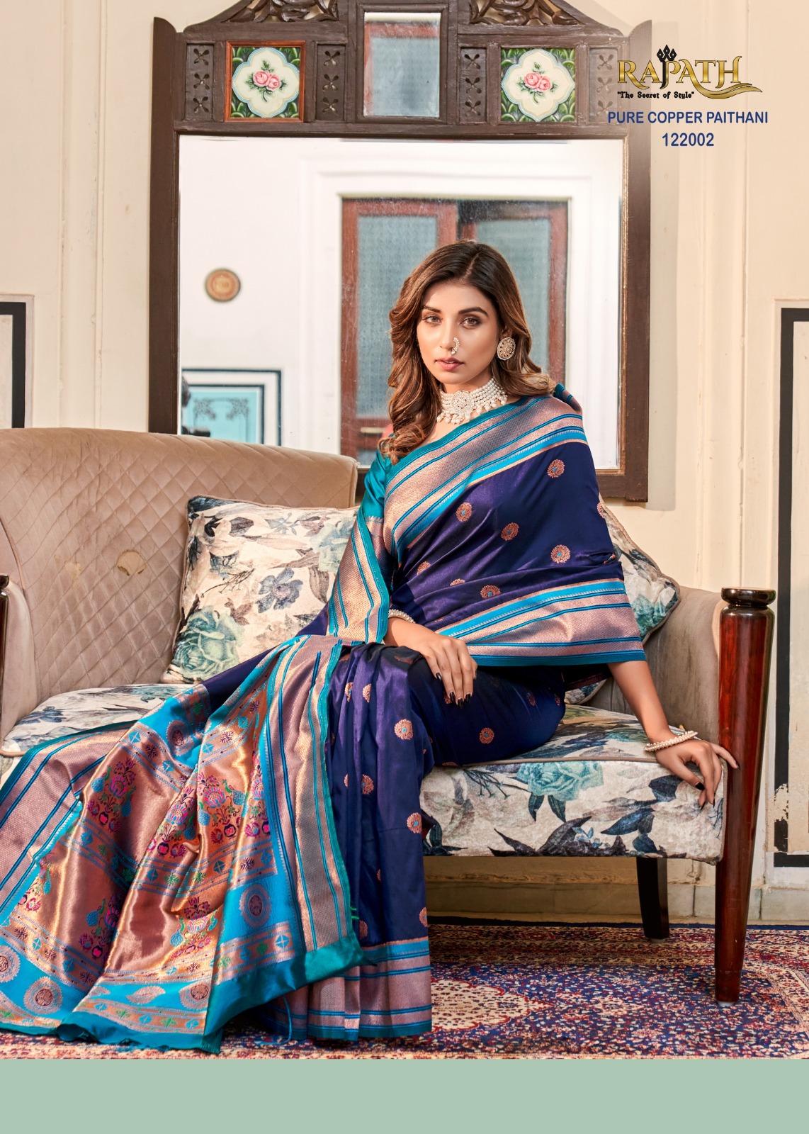 RajPath sarees Nitya Paithani